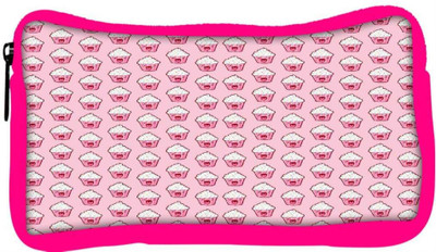 

Snoogg Eco Friendly Canvas Happy Cupcake Student Pen Pencil Case Coin Purse Pouch Cosmetic Makeup Bag (PINK) Pouch(Multicolor)