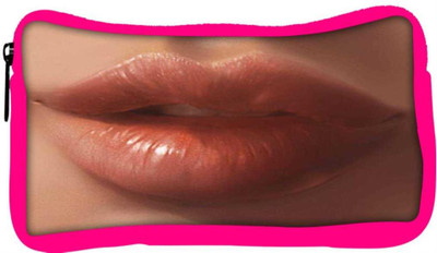 

Snoogg Eco Friendly Canvas Crazy Lips 2565 Student Pen Pencil Case Coin Purse Pouch Cosmetic Makeup Bag (PINK) Pouch(Multicolor)
