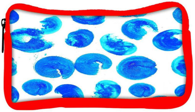 

Snoogg Eco Friendly Canvas Blue Abstract Paint Designer Student Pen Pencil Case Coin Purse Pouch Cosmetic Makeup Bag (RED) Pouch(Multicolor)