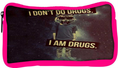 

Snoogg Eco Friendly Canvas I Am Drugs Student Pen Pencil Case Coin Purse Pouch Cosmetic Makeup Bag (PINK) Pouch(Multicolor)
