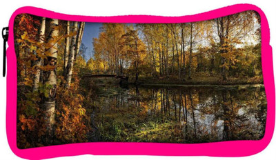 

Snoogg Eco Friendly Canvas Trees In Forest Designer Student Pen Pencil Case Coin Purse Pouch Cosmetic Makeup Bag (PINK) Pouch(Multicolor)