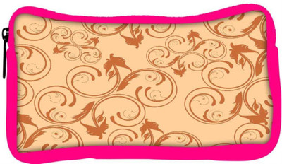 

Snoogg Eco Friendly Canvas Abstract Cream Pattern Designer Student Pen Pencil Case Coin Purse Pouch Cosmetic Makeup Bag (PINK) Pouch(Multicolor)
