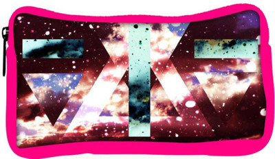 

Snoogg Eco Friendly Canvas Zoyd Energy Student Pen Pencil Case Coin Purse Pouch Cosmetic Makeup Bag (PINK) Pouch(Multicolor)