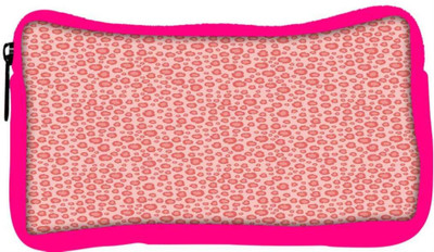 

Snoogg Eco Friendly Canvas Abstract Pink Pattern Design Designer Student Pen Pencil Case Coin Purse Pouch Cosmetic Makeup Bag (PINK) Pouch(Multicolor)