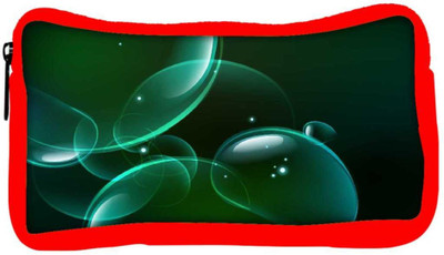 

Snoogg Eco Friendly Canvas Green Bubbles Designer Student Pen Pencil Case Coin Purse Pouch Cosmetic Makeup Bag (RED) Pouch(Multicolor)