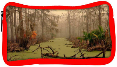 

Snoogg Eco Friendly Canvas Flood In Forest Designer Student Pen Pencil Case Coin Purse Pouch Cosmetic Makeup Bag (RED) Pouch(Multicolor)