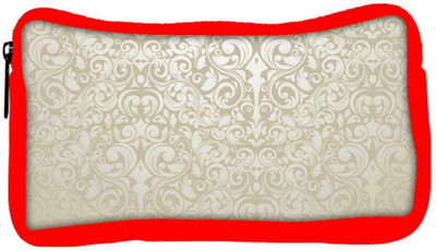 

Snoogg Eco Friendly Canvas Light Backgroung Design Designer Student Pen Pencil Case Coin Purse Pouch Cosmetic Makeup Bag (RED) Pouch(Multicolor)