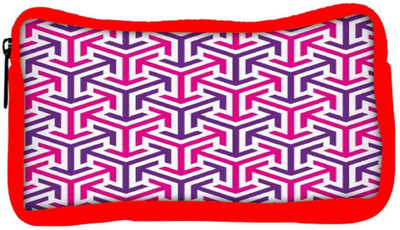 

Snoogg Eco Friendly Canvas Tube Well Student Pen Pencil Case Coin Purse Pouch Cosmetic Makeup Bag (RED) Pouch(Multicolor)