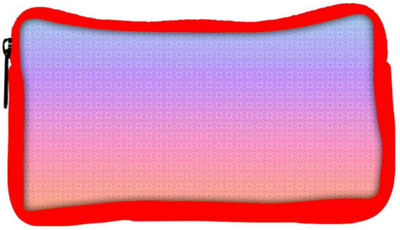 

Snoogg Eco Friendly Canvas Light Colour Motifs Student Pen Pencil Case Coin Purse Pouch Cosmetic Makeup Bag (RED) Pouch(Multicolor)