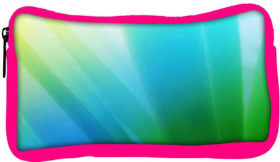 

Snoogg Eco Friendly Canvas Greeny Design Designer Student Pen Pencil Case Coin Purse Pouch Cosmetic Makeup Bag (PINK) Pouch(Multicolor)
