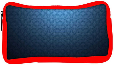 

Snoogg Eco Friendly Canvas Light Blue Pattern Design Designer Student Pen Pencil Case Coin Purse Pouch Cosmetic Makeup Bag (RED) Pouch(Multicolor)