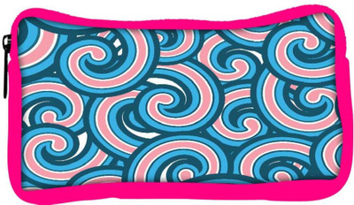 

Snoogg Eco Friendly Canvas Abstract Multicolor Pattern Designer Student Pen Pencil Case Coin Purse Pouch Cosmetic Makeup Bag (PINK) Pouch(Multicolor)