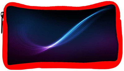 

Snoogg Eco Friendly Canvas Blue And Purple Ray In Black Background Designer Student Pen Pencil Case Coin Purse Pouch Cosmetic Makeup Bag (RED) Pouch(Multicolor)