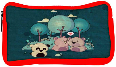 

Snoogg Eco Friendly Canvas Lonely Panda 2655 Student Pen Pencil Case Coin Purse Pouch Cosmetic Makeup Bag (RED) Pouch(Multicolor)