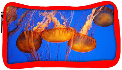 

Snoogg Eco Friendly Canvas Jellyfish Season Designer Student Pen Pencil Case Coin Purse Pouch Cosmetic Makeup Bag (RED) Pouch(Multicolor)