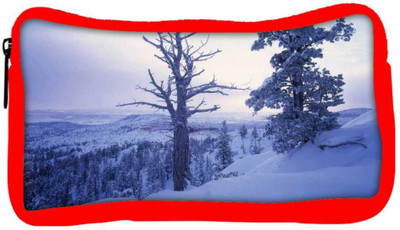 

Snoogg Eco Friendly Canvas Frozen Tree Designer Student Pen Pencil Case Coin Purse Pouch Cosmetic Makeup Bag (RED) Pouch(Multicolor)