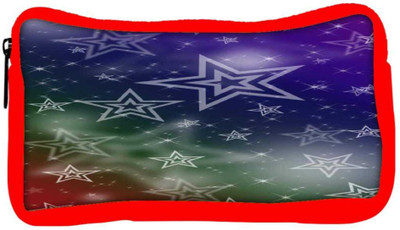 

Snoogg Eco Friendly Canvas White Stars 2378 Student Pen Pencil Case Coin Purse Pouch Cosmetic Makeup Bag (RED) Pouch(Multicolor)