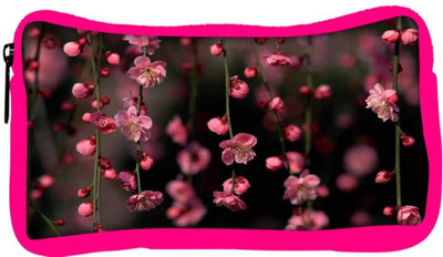 

Snoogg Eco Friendly Canvas Pink Simple Flowers Student Pen Pencil Case Coin Purse Pouch Cosmetic Makeup Bag (PINK) Pouch(Multicolor)