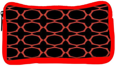 

Snoogg Eco Friendly Canvas Orange Pattern Designer Student Pen Pencil Case Coin Purse Pouch Cosmetic Makeup Bag (RED) Pouch(Multicolor)