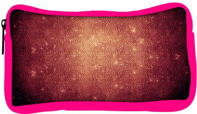 

Snoogg Eco Friendly Canvas Abstract Circles Patterns Designer Student Pen Pencil Case Coin Purse Pouch Cosmetic Makeup Bag (PINK) Pouch(Multicolor)