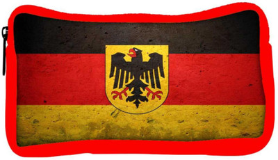 

Snoogg Eco Friendly Canvas German Flag Designer Student Pen Pencil Case Coin Purse Pouch Cosmetic Makeup Bag (RED) Pouch(Multicolor)