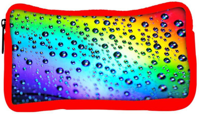 

Snoogg Eco Friendly Canvas Cool For Computer Screens Designer Student Pen Pencil Case Coin Purse Pouch Cosmetic Makeup Bag (RED) Pouch(Multicolor)