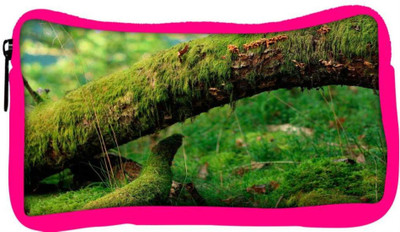 

Snoogg Eco Friendly Canvas Green Tree Designer Student Pen Pencil Case Coin Purse Pouch Cosmetic Makeup Bag (PINK) Pouch(Multicolor)