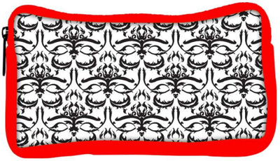 

Snoogg Eco Friendly Canvas Abstract Unquie Pattern Designer Student Pen Pencil Case Coin Purse Pouch Cosmetic Makeup Bag (RED) Pouch(Multicolor)