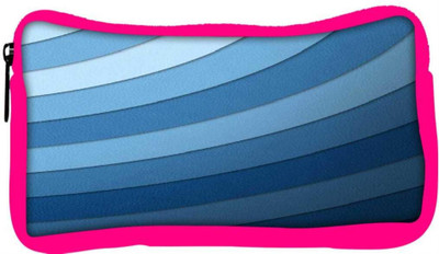 

Snoogg Eco Friendly Canvas Sound Waves Student Pen Pencil Case Coin Purse Pouch Cosmetic Makeup Bag (PINK) Pouch(Multicolor)