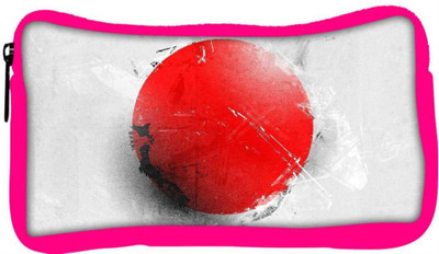 

Snoogg Eco Friendly Canvas Red Spot Japan Flag Designer Student Pen Pencil Case Coin Purse Pouch Cosmetic Makeup Bag (PINK) Pouch(Multicolor)