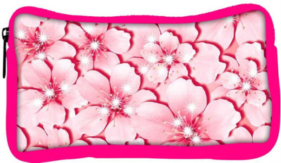 

Snoogg Eco Friendly Canvas Pink Flower Student Pen Pencil Case Coin Purse Pouch Cosmetic Makeup Bag (PINK) Pouch(Multicolor)