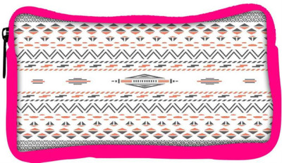 

Snoogg Eco Friendly Canvas Minimal Zoyd Aztec Student Pen Pencil Case Coin Purse Pouch Cosmetic Makeup Bag (PINK) Pouch(Multicolor)