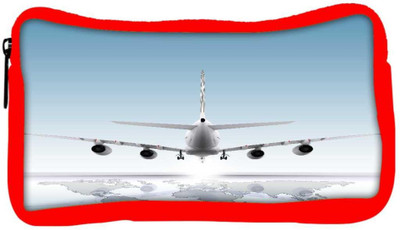 

Snoogg Eco Friendly Canvas Aircraft Landing On The Earth Student Pen Pencil Case Coin Purse Pouch Cosmetic Makeup Bag (RED) Pouch(Multicolor)