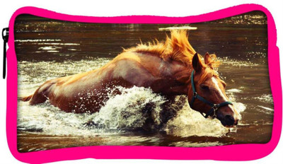

Snoogg Eco Friendly Canvas Horse In Water Designer Student Pen Pencil Case Coin Purse Pouch Cosmetic Makeup Bag (PINK) Pouch(Multicolor)