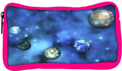 

Snoogg Eco Friendly Canvas Cosmic Visualization Student Pen Pencil Case Coin Purse Pouch Cosmetic Makeup Bag (PINK) Pouch(Multicolor)