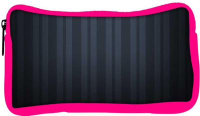 

Snoogg Eco Friendly Canvas Black Stripes Designer Student Pen Pencil Case Coin Purse Pouch Cosmetic Makeup Bag (PINK) Pouch(Multicolor)
