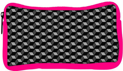 

Snoogg Eco Friendly Canvas Abstract Black And Grey Blocks Designer Student Pen Pencil Case Coin Purse Pouch Cosmetic Makeup Bag (PINK) Pouch(Multicolor)
