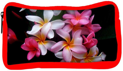 

Snoogg Eco Friendly Canvas White Petals Designer Student Pen Pencil Case Coin Purse Pouch Cosmetic Makeup Bag (RED) Pouch(Multicolor)