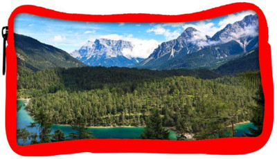 

Snoogg Eco Friendly Canvas Forest Of Christmas Trees Designer Student Pen Pencil Case Coin Purse Pouch Cosmetic Makeup Bag (RED) Pouch(Multicolor)