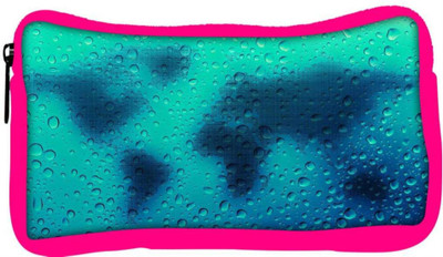 

Snoogg Eco Friendly Canvas Grey Dots On Map Designer Student Pen Pencil Case Coin Purse Pouch Cosmetic Makeup Bag (PINK) Pouch(Multicolor)