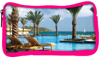 

Snoogg Eco Friendly Canvas Tree In The Pool Designer Student Pen Pencil Case Coin Purse Pouch Cosmetic Makeup Bag (PINK) Pouch(Multicolor)