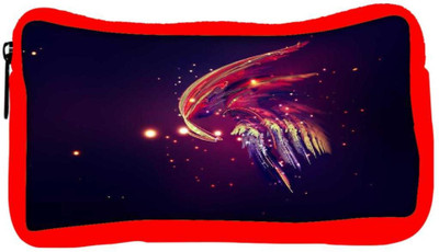 

Snoogg Eco Friendly Canvas Et Fly Student Pen Pencil Case Coin Purse Pouch Cosmetic Makeup Bag (RED) Pouch(Multicolor)