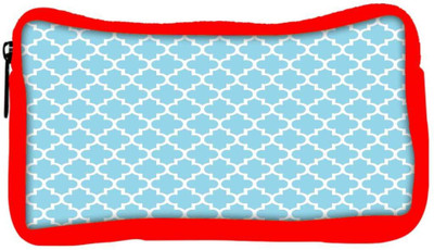 

Snoogg Eco Friendly Canvas Abstract White Pattern Designer Student Pen Pencil Case Coin Purse Pouch Cosmetic Makeup Bag (RED) Pouch(Multicolor)