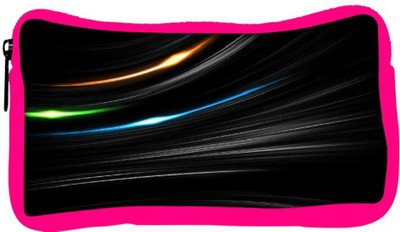 

Snoogg Eco Friendly Canvas Multicolor In Black Designer Student Pen Pencil Case Coin Purse Pouch Cosmetic Makeup Bag (PINK) Pouch(Multicolor)