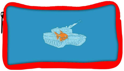 

Snoogg Eco Friendly Canvas Goldfish In A Tank Bowl Designer Student Pen Pencil Case Coin Purse Pouch Cosmetic Makeup Bag (RED) Pouch(Multicolor)