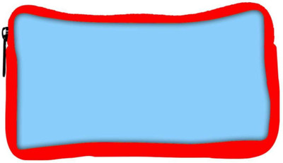

Snoogg Eco Friendly Canvas Plain Blue Designer Student Pen Pencil Case Coin Purse Pouch Cosmetic Makeup Bag (RED) Pouch(Multicolor)