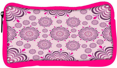 

Snoogg Eco Friendly Canvas Pink Pattern Designer Student Pen Pencil Case Coin Purse Pouch Cosmetic Makeup Bag (PINK) Pouch(Multicolor)