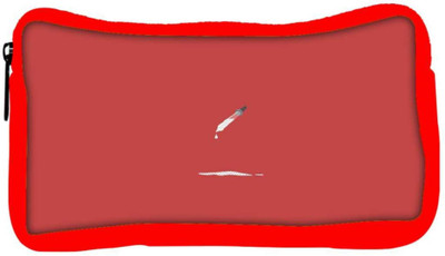 

Snoogg Eco Friendly Canvas Pink Petal Flower Designer Student Pen Pencil Case Coin Purse Pouch Cosmetic Makeup Bag (RED) Pouch(Multicolor)