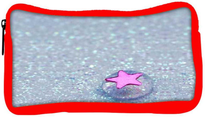 

Snoogg Eco Friendly Canvas Starfish Jelly Student Pen Pencil Case Coin Purse Pouch Cosmetic Makeup Bag (RED) Pouch(Multicolor)