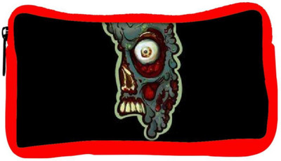 

Snoogg Eco Friendly Canvas Zombie Face Designer Student Pen Pencil Case Coin Purse Pouch Cosmetic Makeup Bag (RED) Pouch(Multicolor)
